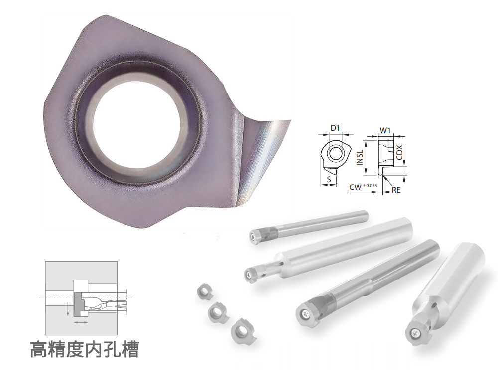 304不銹鋼8mm內(nèi)孔R(shí)0.5圓弧槽刀片